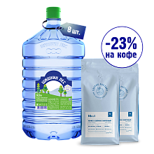 RICCI 2кг + Вода 18,9л в одноразовой таре 8 бут.