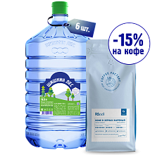 RICCI + Вода 18,9л в одноразовой таре 6 бут.